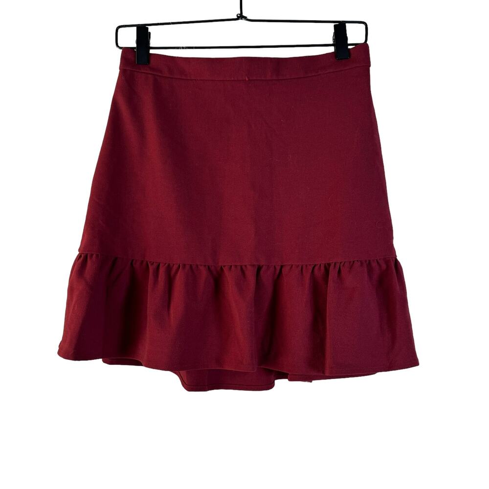 NEW J. Crew Mercantile Womens Flounce Ruffled Mini Skirt Size 6 Style J6153